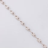 Cadena Rustica Tornillo 9.4g / 26 in / 3.7mm Oro Blanco 18K