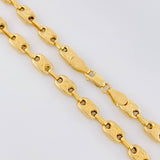 Cadena Rustica Tornillo 13.45g / 26 in / 4.8mm Oro Amarillo 18K