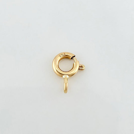 Spring Ring 0.2g Yellow Gold 18K