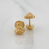 Topos Sagrado Corazon de Jesus 1.1gr / 5mm Oro Amarillo 18K %