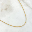 Bismark Chain 3.3gr / 23.6in / 18K Gold +1$