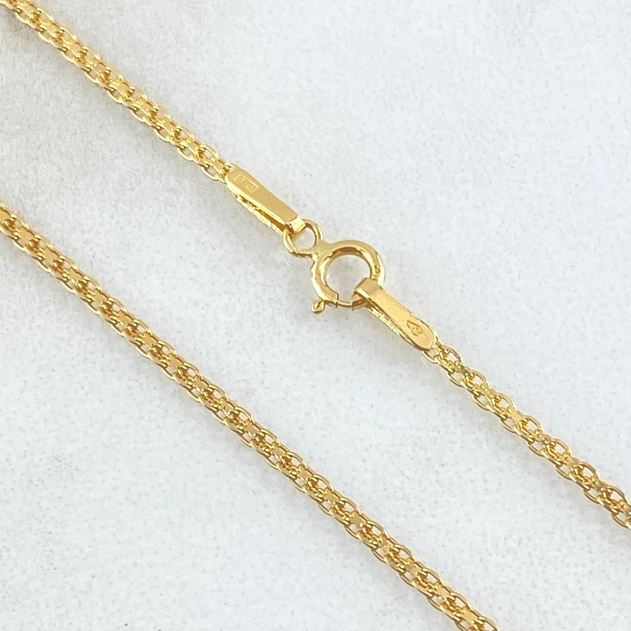 Bismark Chain 3.3gr / 23.6in / 18K Gold +1$
