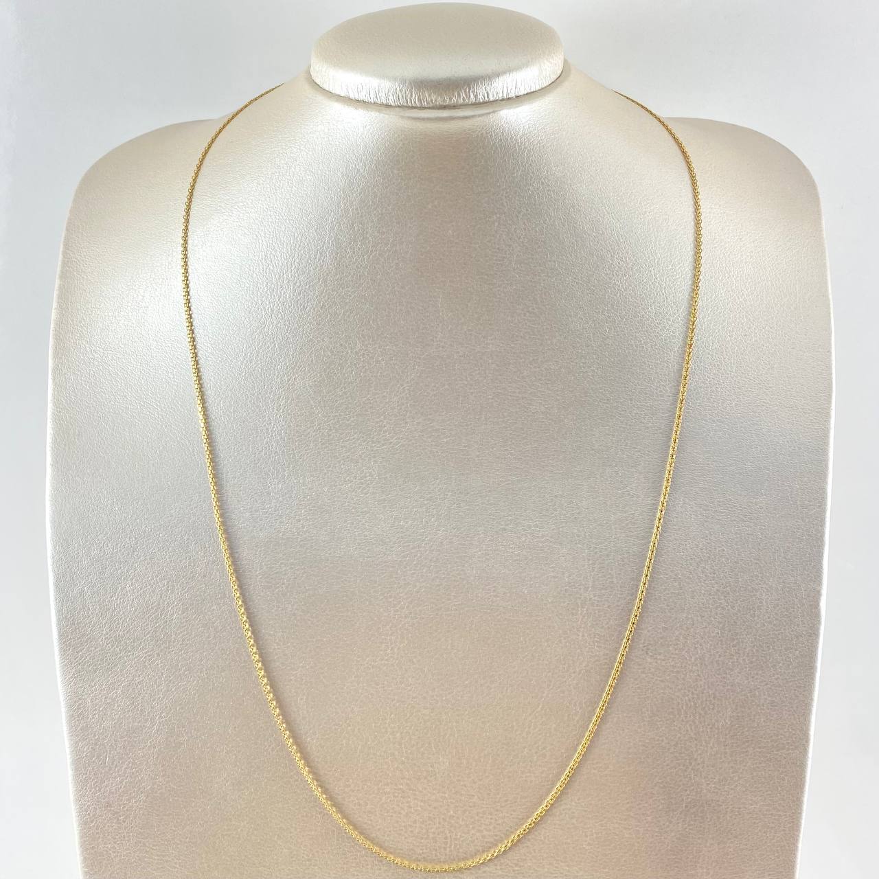 Bismark Chain 3.3gr / 23.6in / 18K Gold +1$