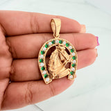 Dije Herradura Caballo 11.75gr / 1 3/4 in / Oro Amarillo 18K $