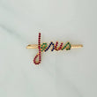 Dije Jesus 2.45gr / 1 1/4 in / Oro Amarillo 18K $