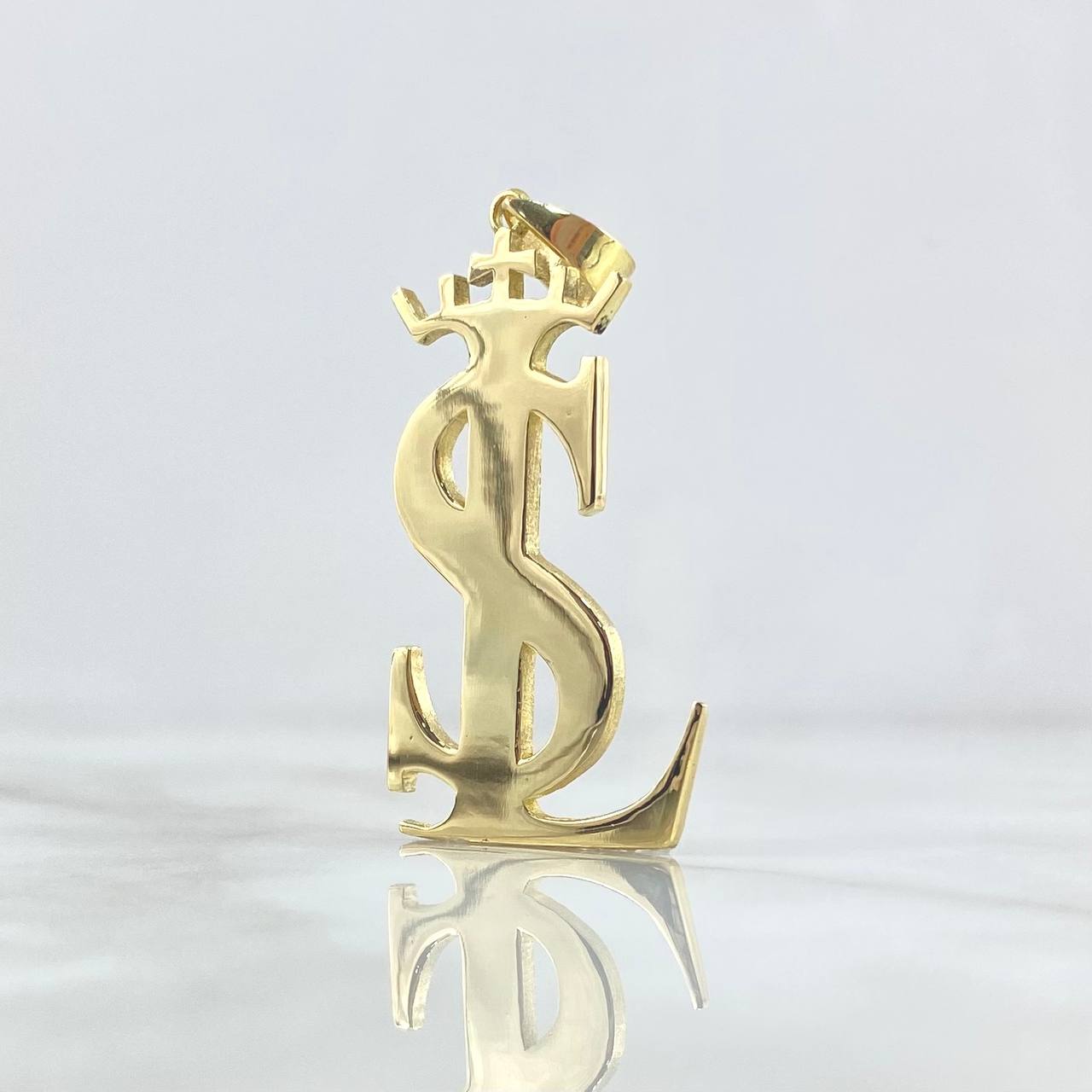 Fabricacion Bajo Pedido Dije Logo Personalizada 10gr / Liso Oro Amarillo 18K
