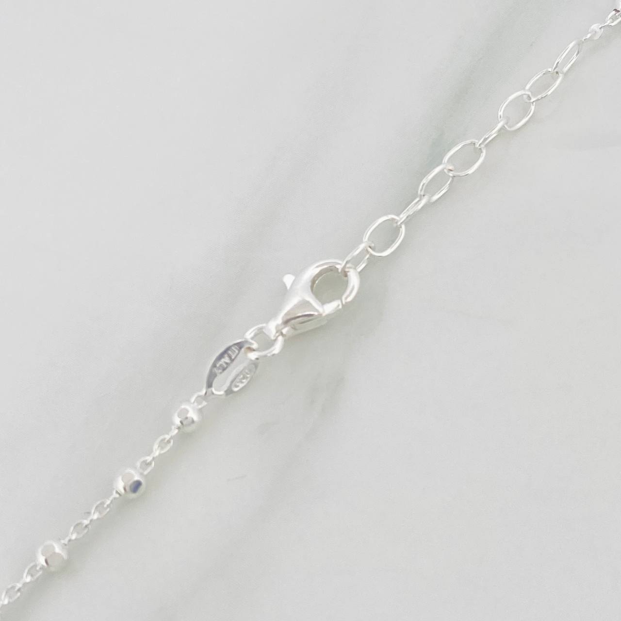 Cadena Moño 5.8g / 18 in / 2.4mm Plata 925