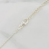 Cadena Hojas 9g / 18 in / 3mm Plata 925