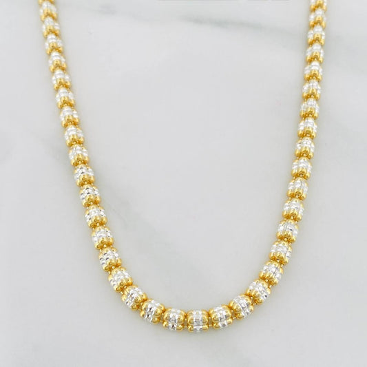 Cadena Ice 13.4g / 18 in / 3.5mm Plata Vermeil 925