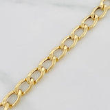 Pulso Cubano 3.8g / 7 1/4 in / 5.6mm Oro Amarillo 18K