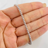 Pulso Ice 7.15g / 8 in / 3.3mm Oro Blanco 18K