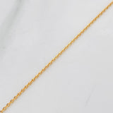 Pulso Aro Seguido 0.85g / 8 1/2 in / 0.8mm Oro Amarillo 18K