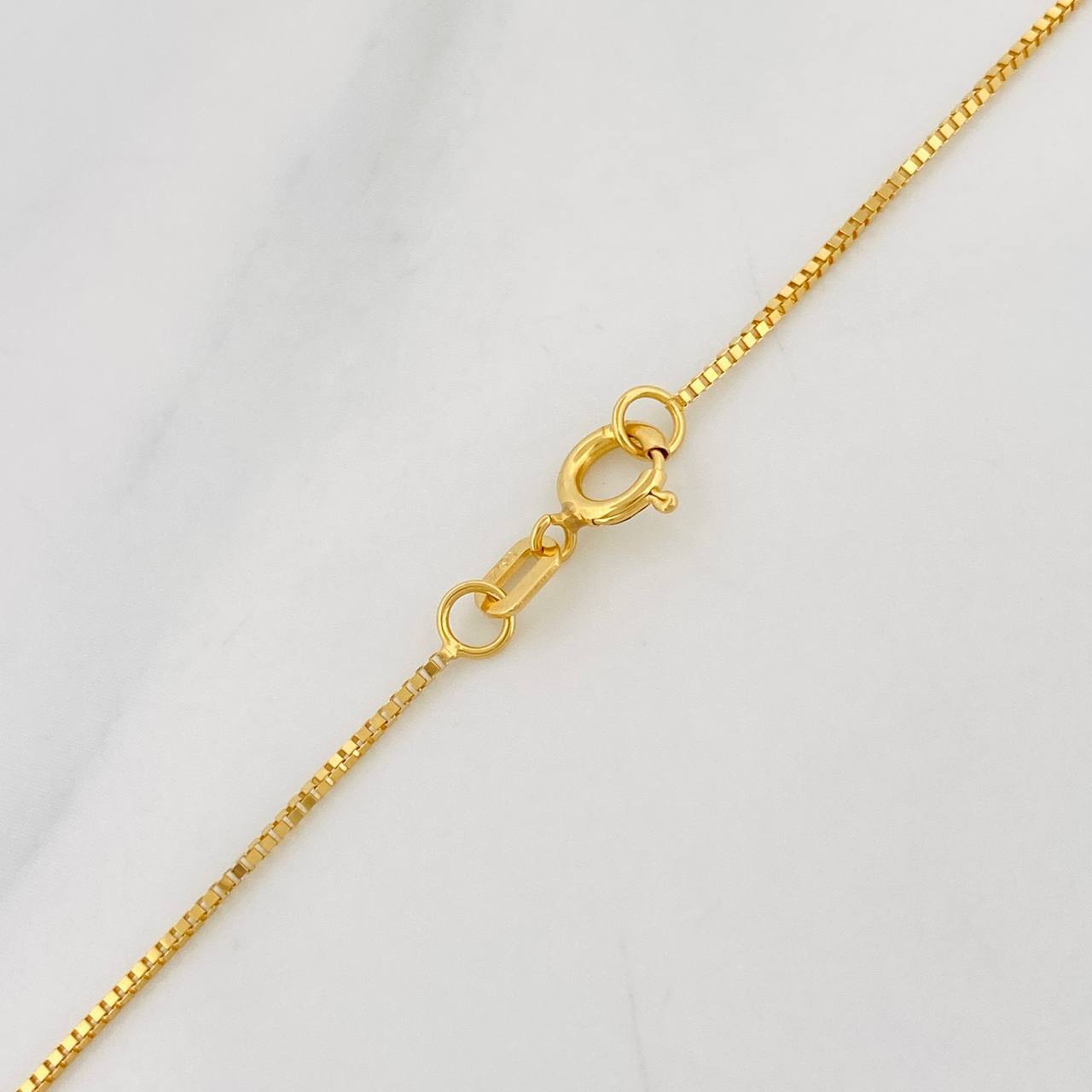 Venetian Chain 2.1g / 22 in / 0.8mm 18K Yellow Gold