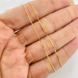 Venetian Chain 2.1g / 22 in / 0.8mm 18K Yellow Gold