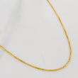 Venetian Chain 2.1g / 22 in / 0.8mm 18K Yellow Gold