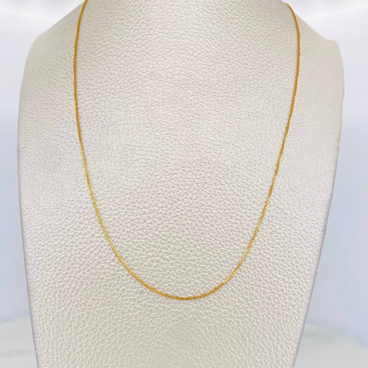 Venetian Chain 2.1g / 22 in / 0.8mm 18K Yellow Gold