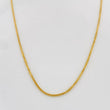 Cadena Franco 1.85g / 20 in / 0.8mm Oro Amarillo 18K