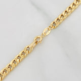 Cadena Cubana 4.7g / 24 in / 4.25mm Oro Amarillo 18K