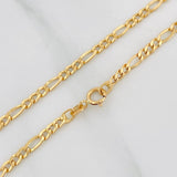 Cadena Figaro 2.7g / 26 in / 2.6mm Oro Amarillo 18K