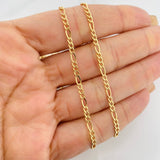 Cadena Figaro 2.7g / 26 in / 2.6mm Oro Amarillo 18K