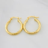 Candongas Mary 1.65g / 3/4 in Oro Amarillo 18K