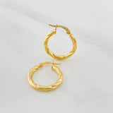 Candongas Mary 1.3g / 1/2 in Oro Amarillo 18K