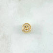 Herraje Calavera Tambor 1.7gr / 9mm Circones Blancos Negros Oro Amarillo 18K *