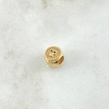 Herraje Calavera Tambor 2gr / 9mm Circones Blancos Negros Oro Amarillo 18K *