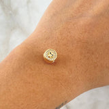 Herraje Calavera Tambor 2gr / 9mm Circones Blancos Negros Oro Amarillo 18K *