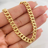 Cadena Cubana 14g / 28 in / 3.3mm Oro Amarillo 18K