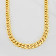 Cadena Cubana 13.9g / 28 in / 3.1mm Oro Amarillo 18K