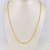 Cadena GC 4.9g / 24 in / 2.51mm Oro Amarillo 18K