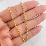 Cadena GC 4.9g / 24 in / 1.3mm Oro Amarillo 18K