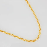 Cadena GC 4.9g / 24 in / 1.3mm Oro Amarillo 18K