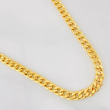Cadena Cubana 11.55g / 24 in / 2.8mm Oro Amarillo 18K