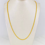 Cadena Franco 5.6g / 20 in / 0.95mm Oro Amarillo 18K