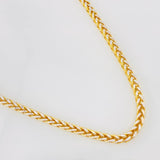 Cadena Franco 19.05g / 26 in / 3.59mm Dos Oros Amarillo Blanco 18K