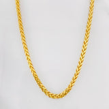 Cadena Franco 19.05g / 26 in / 3.59mm Dos Oros Amarillo Blanco 18K