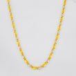 Flat Mariner Chain 4.2g / 24 in / 2.43mm Two-Tone Yellow White 18K Gold