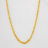 Cadena Singapur 5.55g / 24 in / 2.24mm Oro Amarillo 18K
