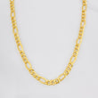 Cadena Figaro 9.15g / 24 in / 4.35mm Oro Amarillo 18K