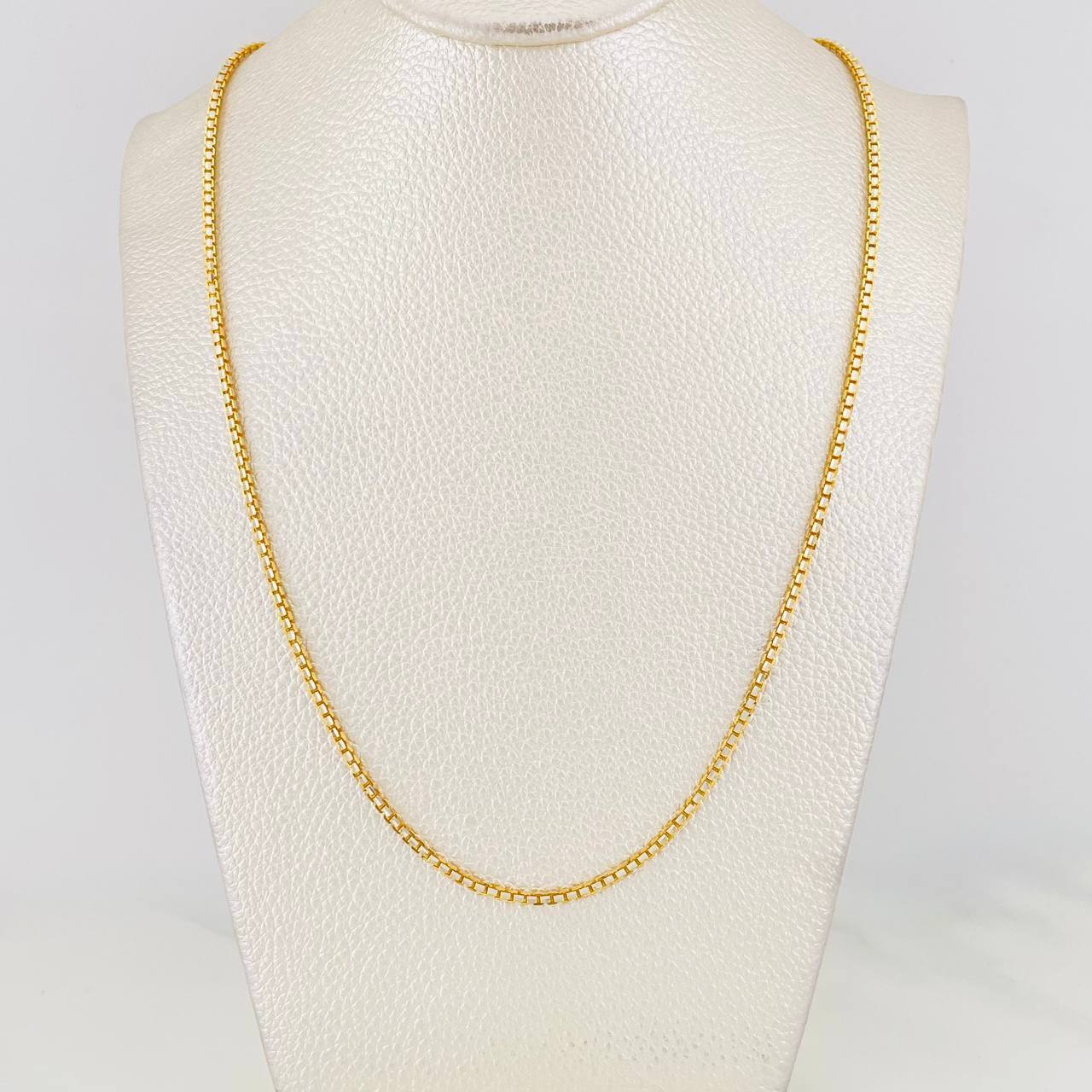 Venetian Chain 15g / 24 in / 1.76mm Two-Tone Yellow White 18K Gold