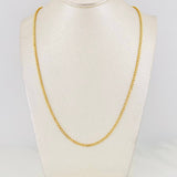 Venetian Chain 15g / 24 in / 1.76mm Two-Tone Yellow White 18K Gold