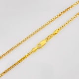 Venetian Chain 15g / 24 in / 1.76mm Two-Tone Yellow White 18K Gold