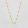 Cadena Militar 2.6g / 24 in / 1mm Oro Amarillo 18K