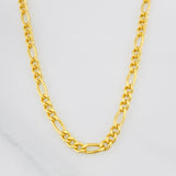 Cadena Figaro 11.25g / 26 in / 3.72mm Oro Amarillo 18K
