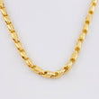 Cadena Rustica Intercalada Tribal 14.2g / 20 in / 4.1mm Oro Amarillo 18K