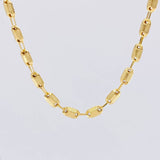 Cadena Rustica Punteada 9.05g / 20 in / 4.3mm Oro Amarillo 18K
