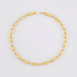 Pulso Rustico Barril Diamantado 4.65g / 7 1/4 in / 3.2mm Oro Amarillo 18K