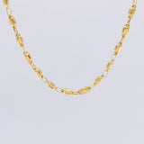 Cadena Rustica Barril 7.3g / 20 in / 3.2mm Oro Amarillo 18K